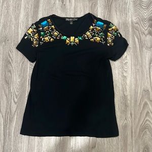 Elizabeth & James embellished t shirt
